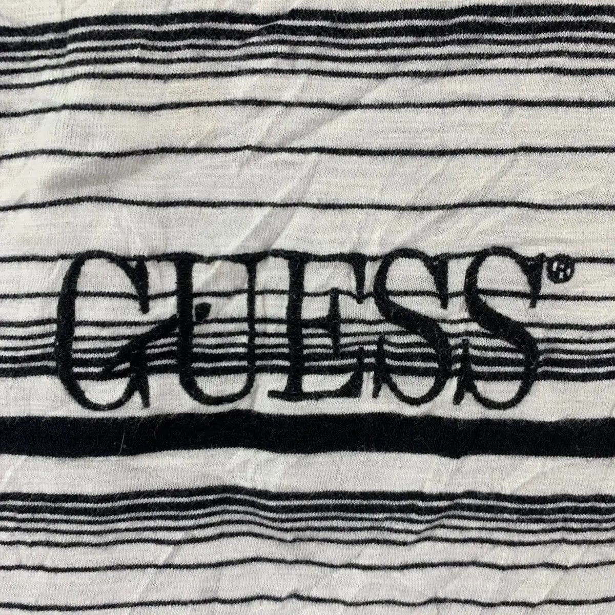 Guess Vintage 90’ GUESS USA x ASAP ROCKY $ Striped Ringer Tee Size US M / EU 48-50 / 2 - 2 Thumbnail
