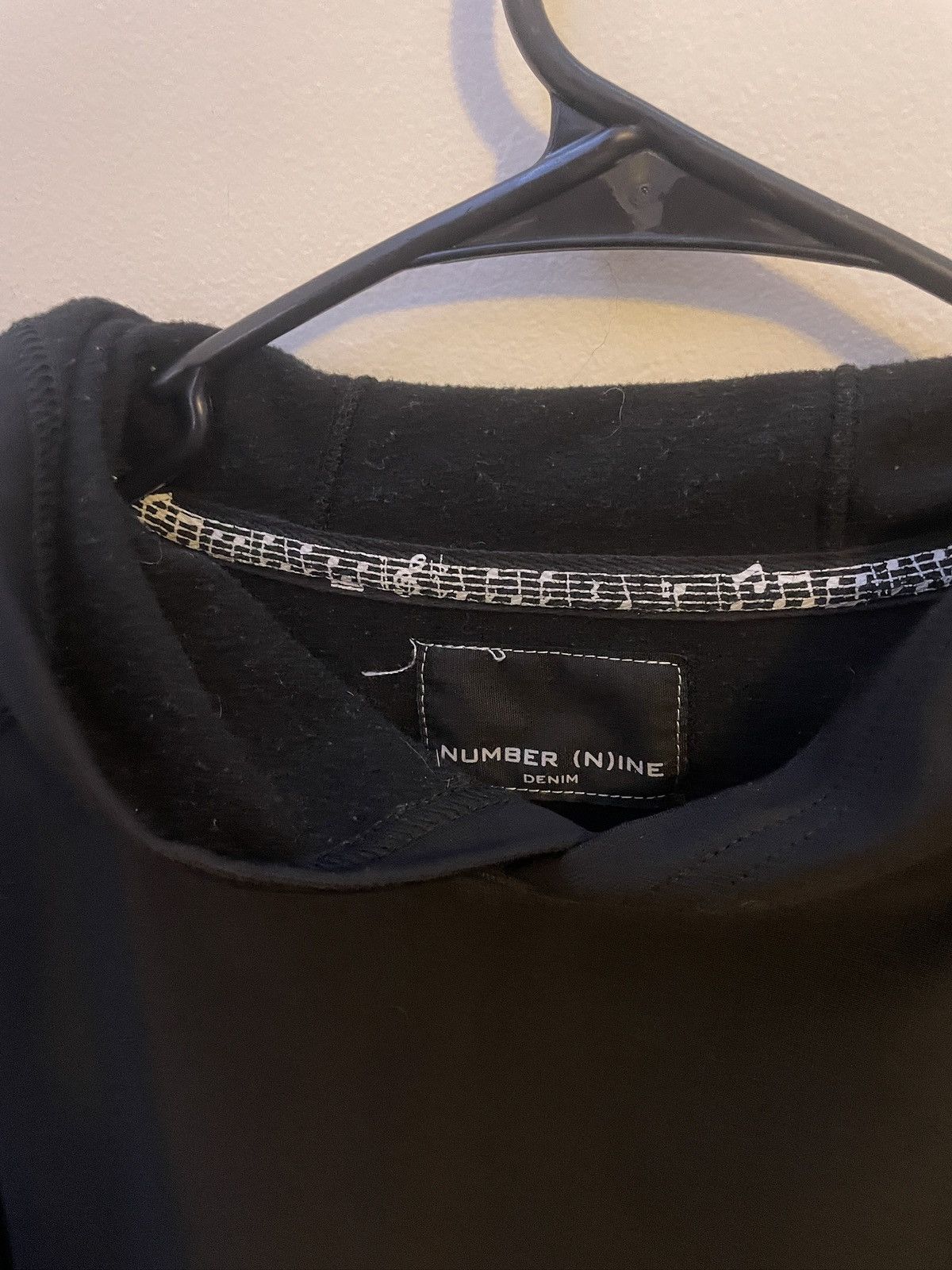 Japanese Brand × Number (N)ine Number (N)ine Zipper Logo Hoodie Size US S / EU 44-46 / 1 - 2 Thumbnail