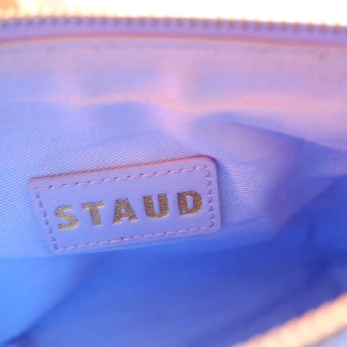 Staud Staud Shirley Bag Women Medium Clear Lavender Purple Luxury Designer Limited Rare Size ONE SIZE - 5 Thumbnail