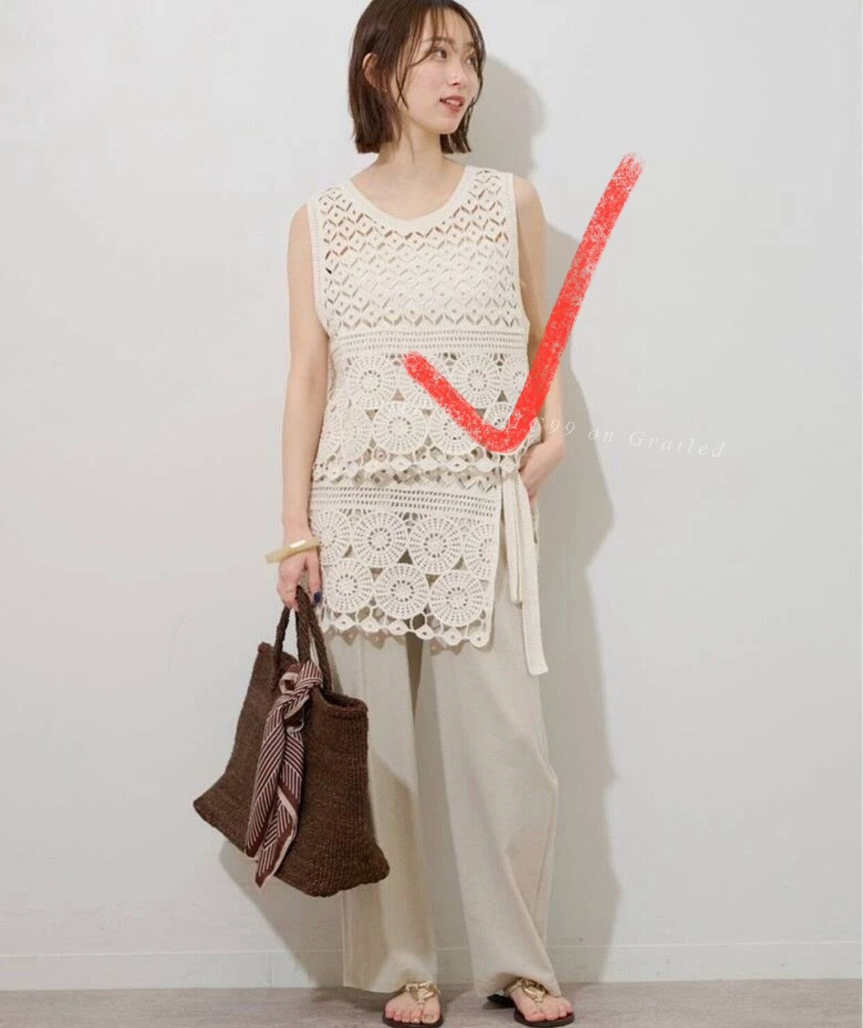 Other relume Bohemian Crochet Vest Size M / US 6-8 / IT 42-44 - 1 Thumbnail