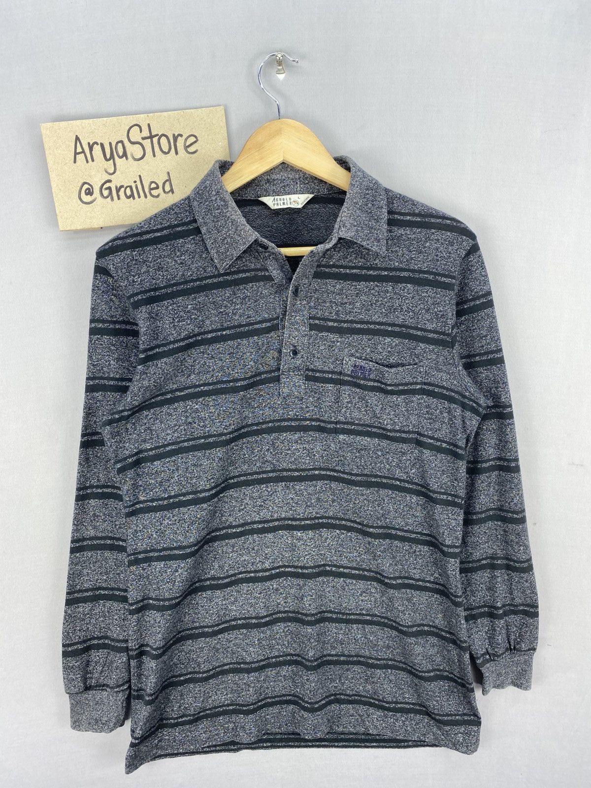 RENOWN Arnold Palmer Renown Polo T-Shirt Long Sleeve Size US S / EU 44-46 / 1 - 1 Thumbnail