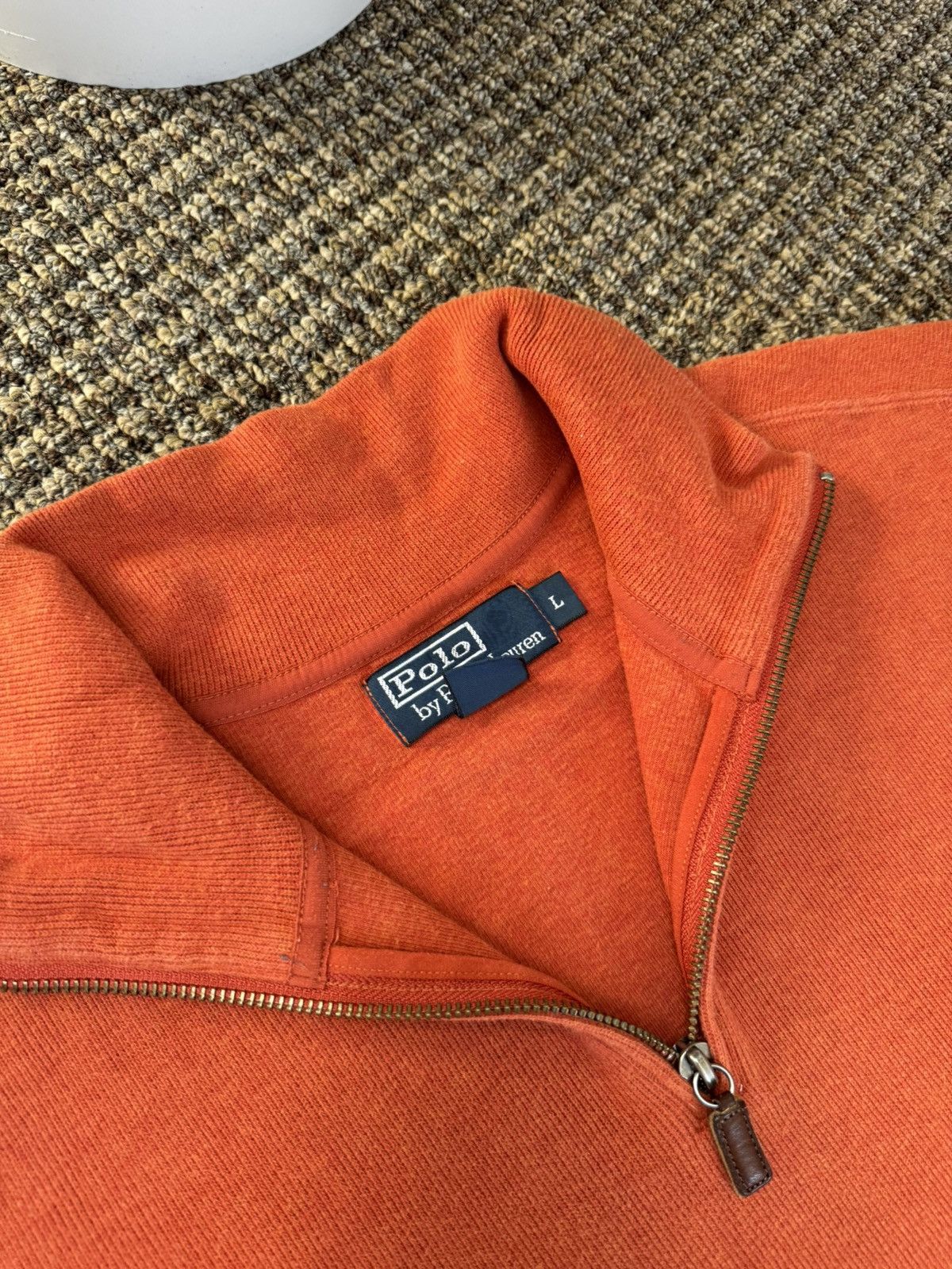 Other Men’s Vintage Sweater 1/3 Zip Polo Ralph Lauren Size US L / EU 52-54 / 3 - 8 Thumbnail
