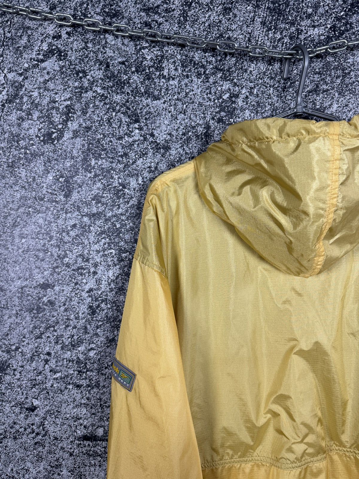 Reebok Reebok Athletic Dept Anorak Nylon Gold Jacket Vintage XL Size US XL / EU 56 / 4 - 13 Thumbnail