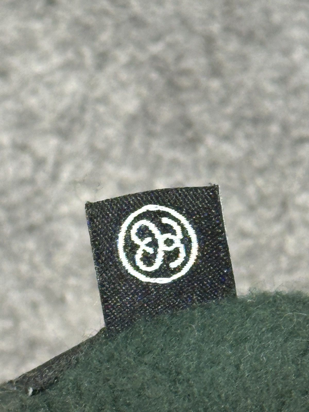 Stussy Stüssy two-tone half-zip fleece sweatshirt featuring a cream Size US M / EU 48-50 / 2 - 13 Thumbnail