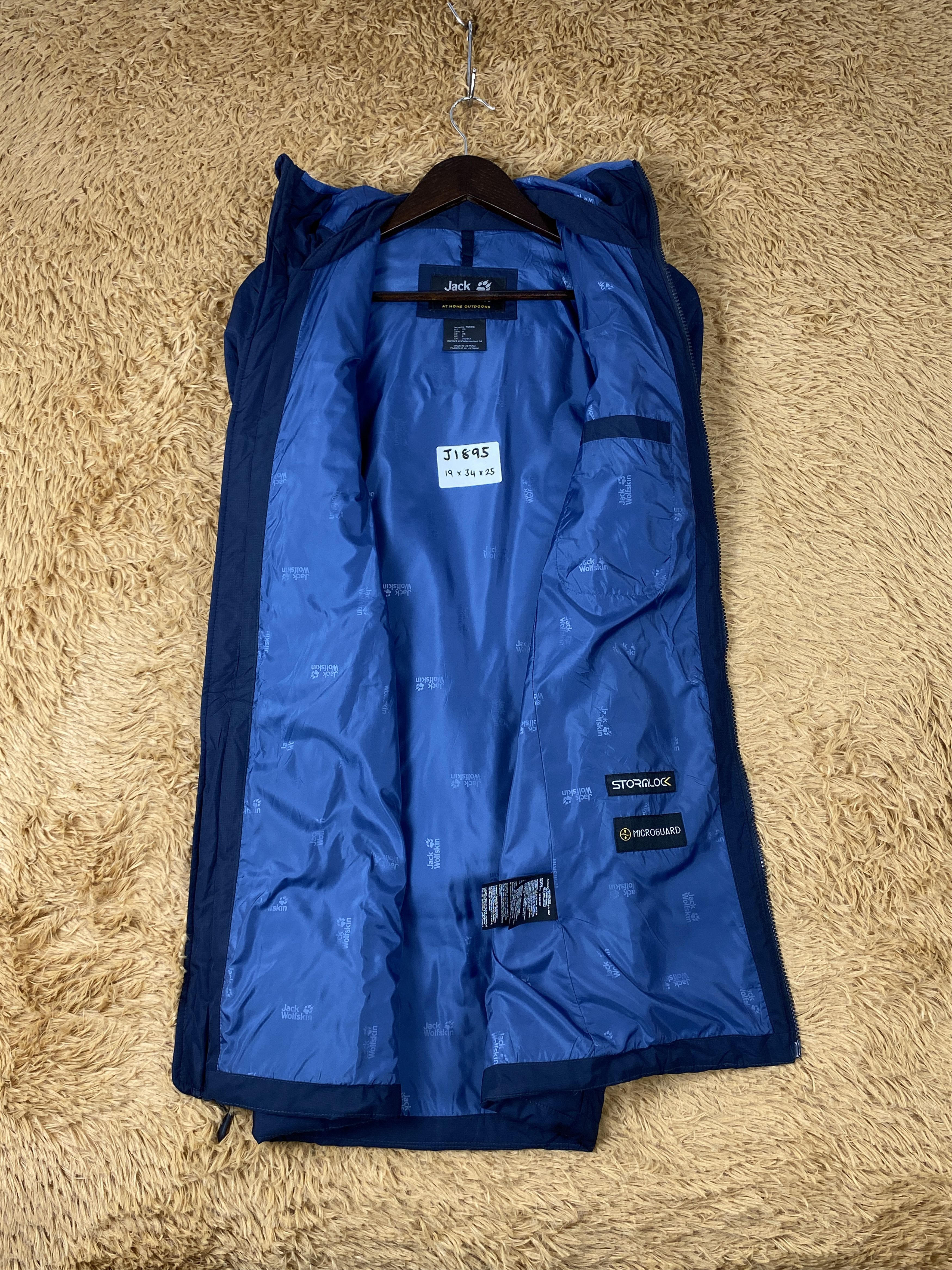 Jack Wolfskin Vintage Jack Wolfskin Hoodie Puffer Jacket J1898 Size S / US 4 / IT 40 - 9 Thumbnail