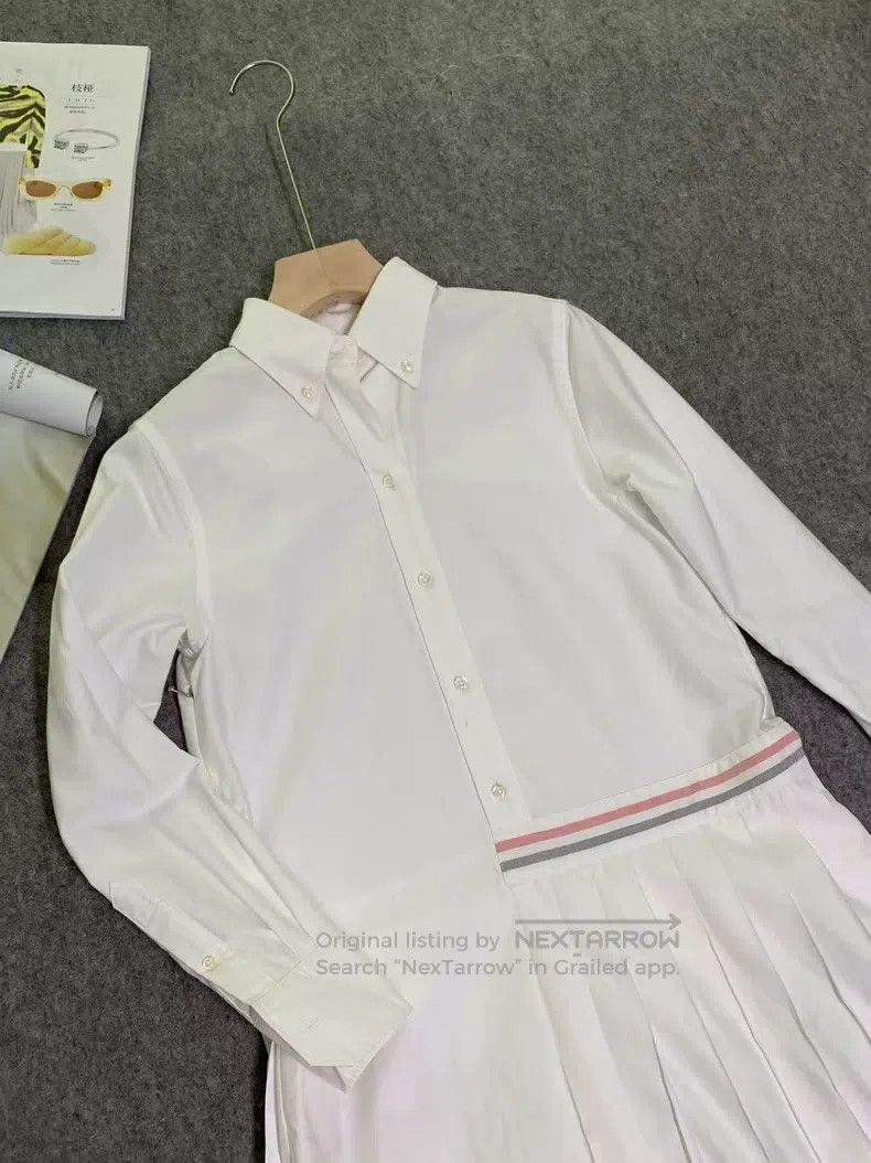 Thom Browne Thom Browne Striped shirt dress Size XS / US 0-2 / IT 36-38 - 2 Thumbnail
