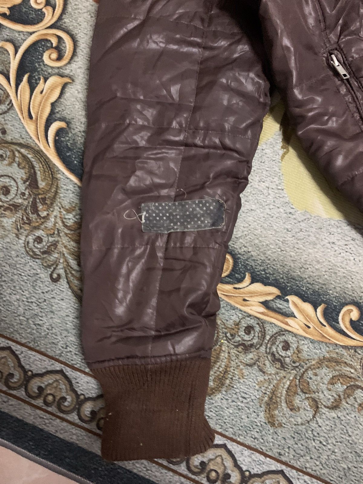 Japanese Brand Vintage DURALUMIN Skull Puffer Jacket Zipper Size US L / EU 52-54 / 3 - 7 Thumbnail