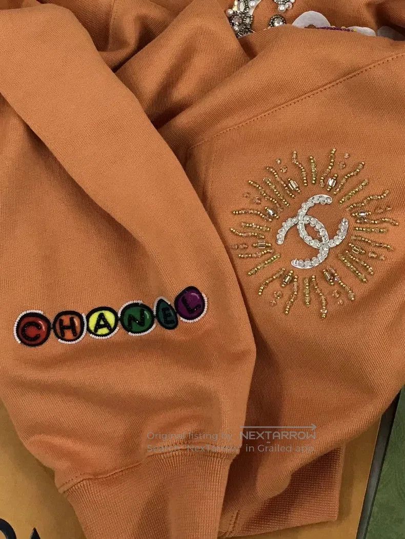 Chanel Chanel Pharrell Beaded Hoodie Sweatshirt . Size US M / EU 48-50 / 2 - 4 Thumbnail