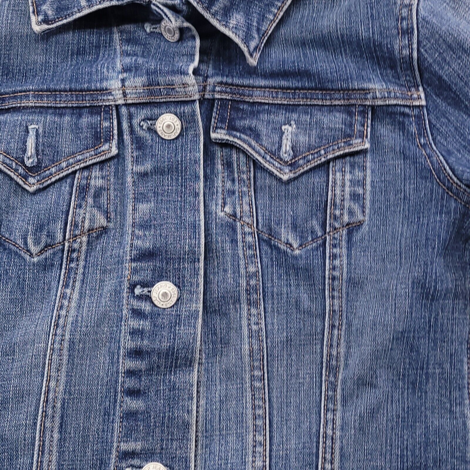 Gap Gap Casual Denim Long Sleeve Jacket Womens Size XS Blue Size XS / US 0-2 / IT 36-38 - 4 Thumbnail