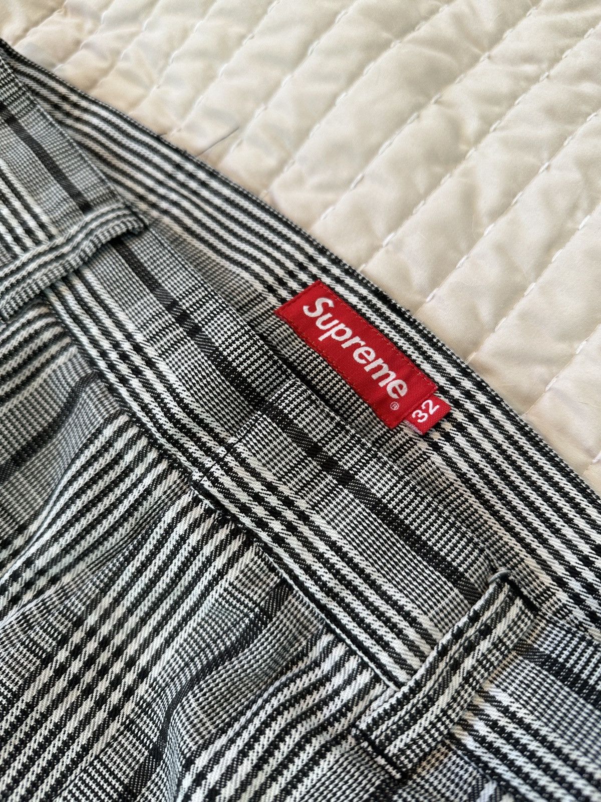 Supreme Supreme plaid work pant Size US 32 / EU 48 - 3 Thumbnail