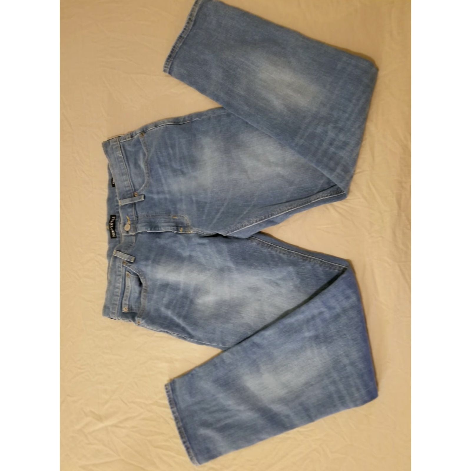 J.Crew Mens J.CREW Jeans Pants 32x32 Denim Straight Blue Size US 32 / EU 48 - 2 Thumbnail