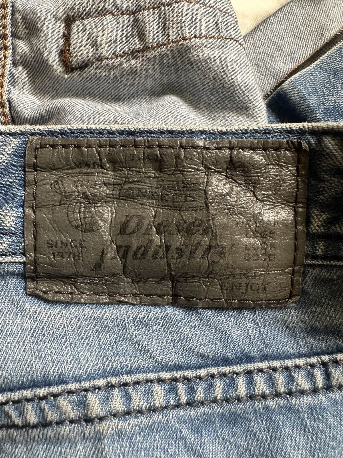 Diesel Flare Jeans Diesel Industry Distressed Boot Cut Pants Size US 34 / EU 50 - 8 Thumbnail