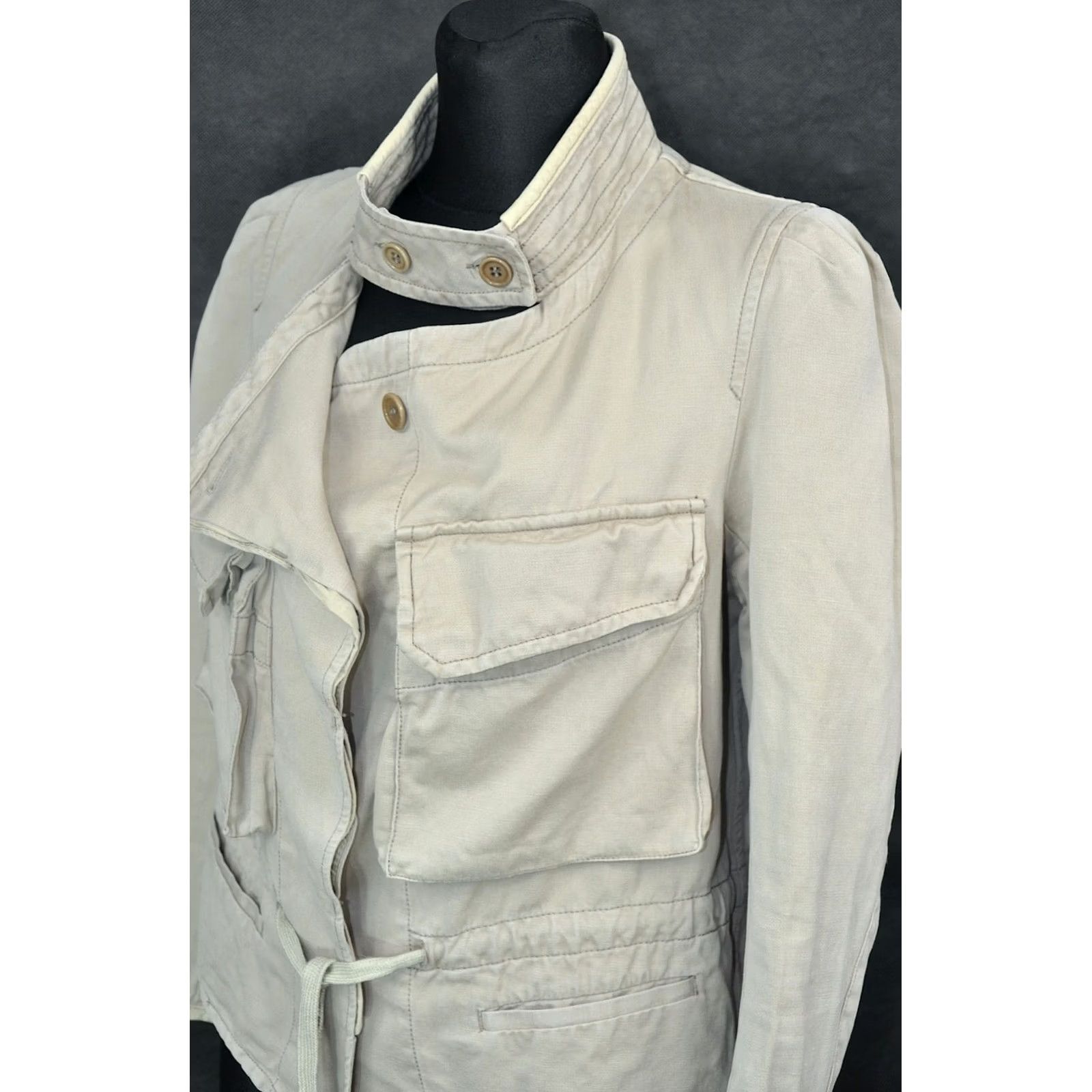 Isabel Marant ISABEL MARANT ETOILE Jacket Women's Cotton Beige 40 Military Coat Size 3 XS? 40 Not Specified" Size S / US 4 / IT 40 - 6 Thumbnail
