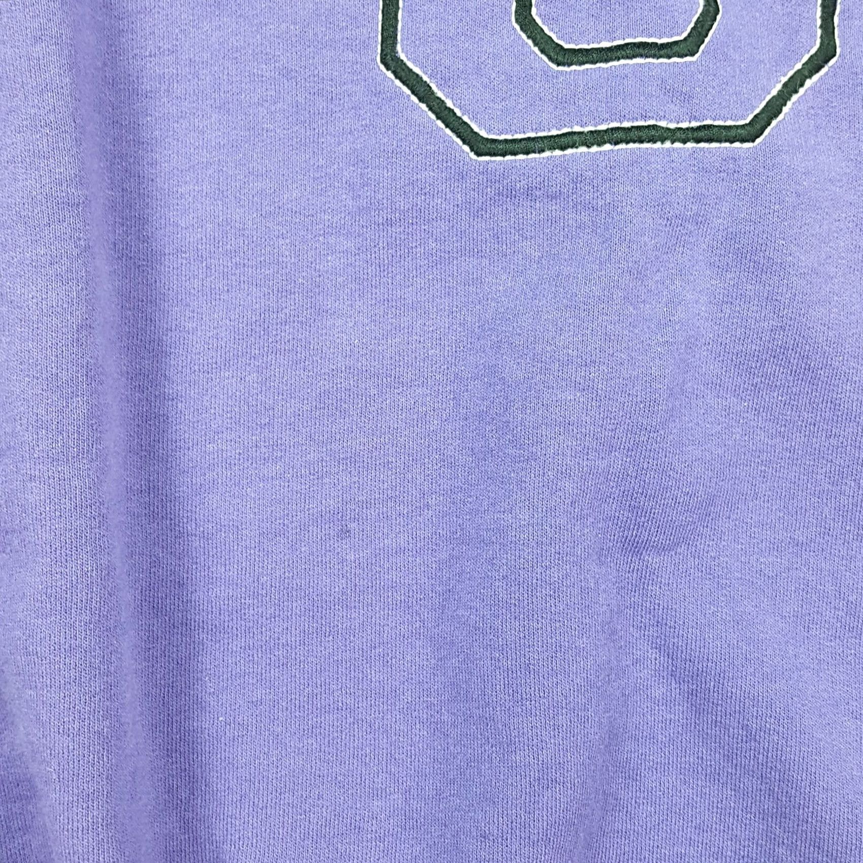 Hanes VINTAGE Stoughton Vikings Size L Purple NCAA School Crewneck Sweatshirt Size US L / EU 52-54 / 3 - 4 Thumbnail