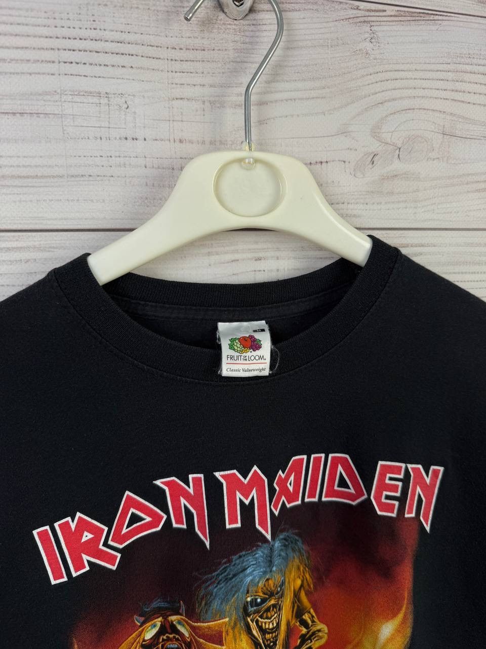 Iron Maiden Vintage Iron Maiden Long Sleeve Longsleeve Rock Band Size US M / EU 48-50 / 2 - 3 Thumbnail