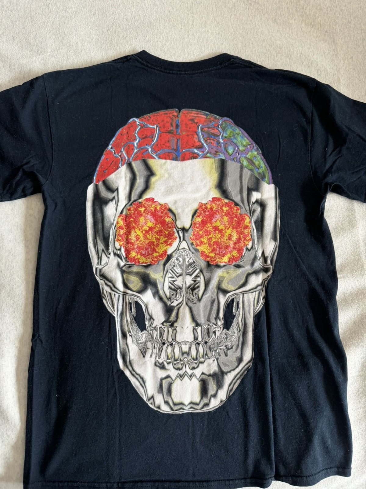 Travis Scott Travis Scott Birds Eye View Skull Tee Medium Size US M / EU 48-50 / 2 - 2 Thumbnail