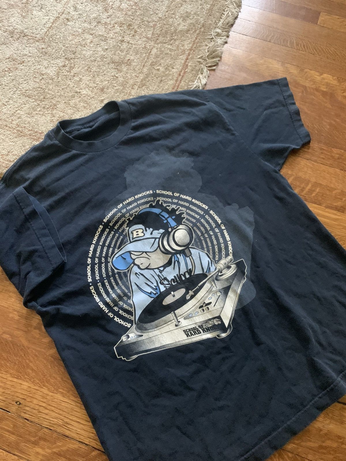 Vintage Vintage 90's SCHOOL OF HARD KNOCKS Dj Bolo Hip-Hop Sohk