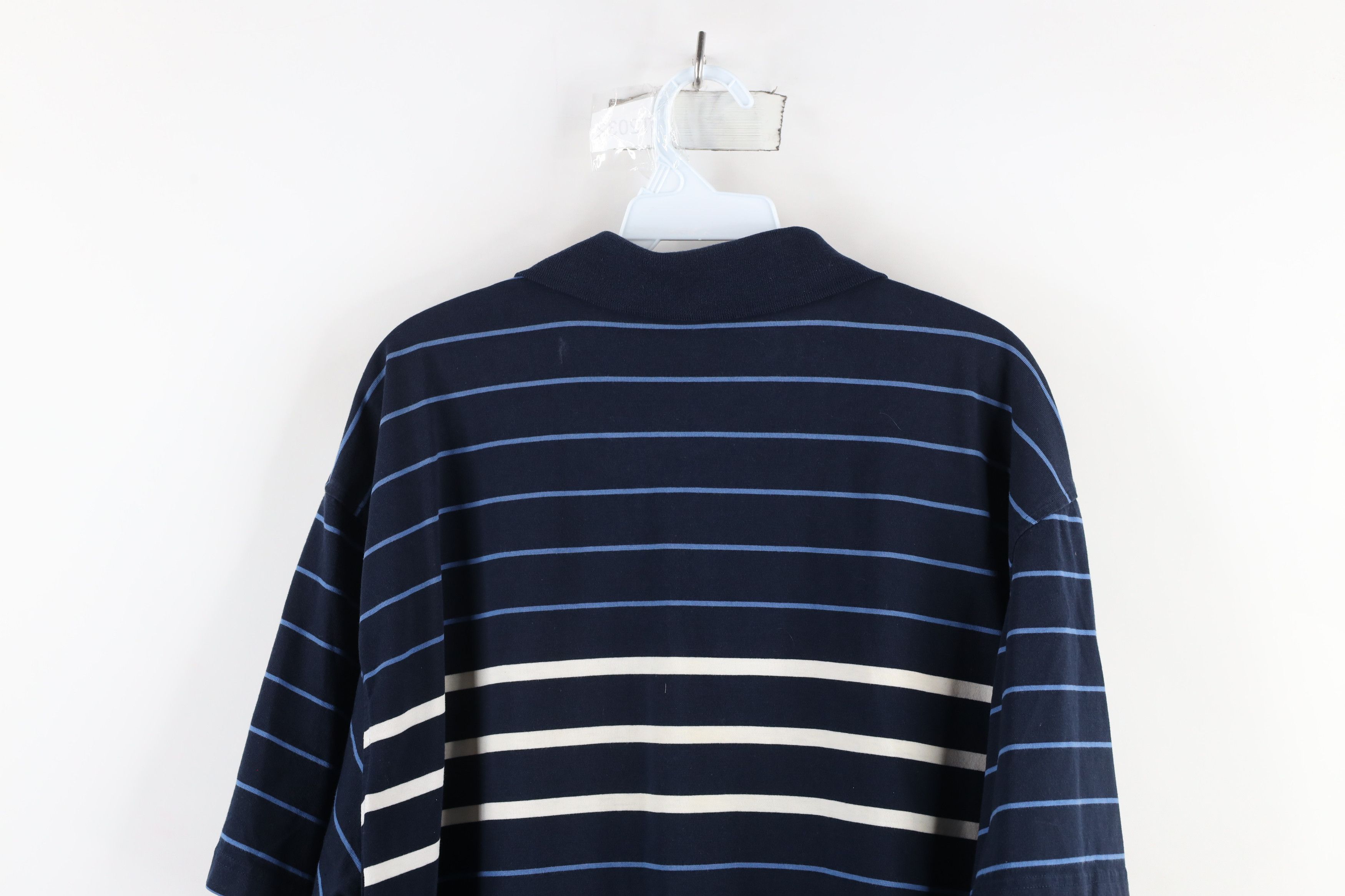 Vintage Vintage 90s Streetwear Heavyweight Collared Polo Shirt Size US XL / EU 56 / 4 - 12 Thumbnail