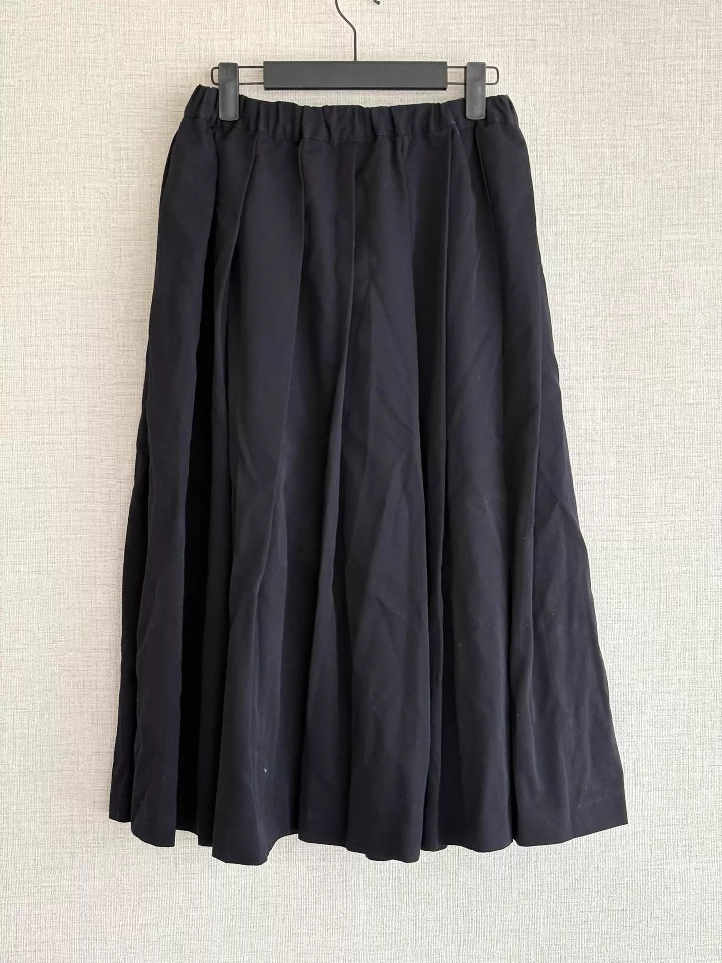 Comme des Garcons Comme des Garçons Black Pleated Elastic Waist M Skirt Size 27" / US 4 / IT 40 - 5 Thumbnail