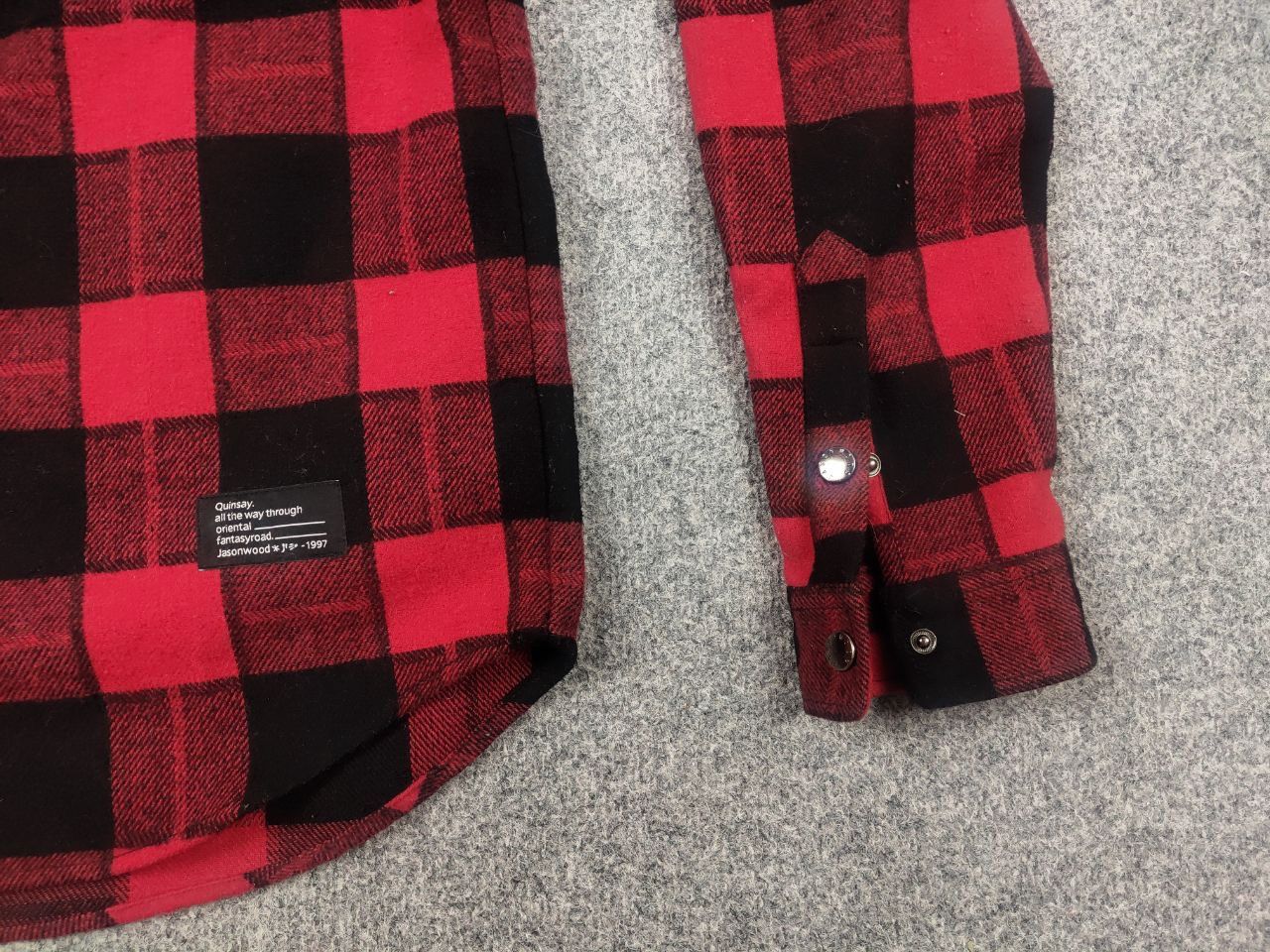 Japanese Brand Jasonwood Vintage Japan Brand Wool Long sleeve Flannel Shirt Size US S / EU 44-46 / 1 - 5 Thumbnail