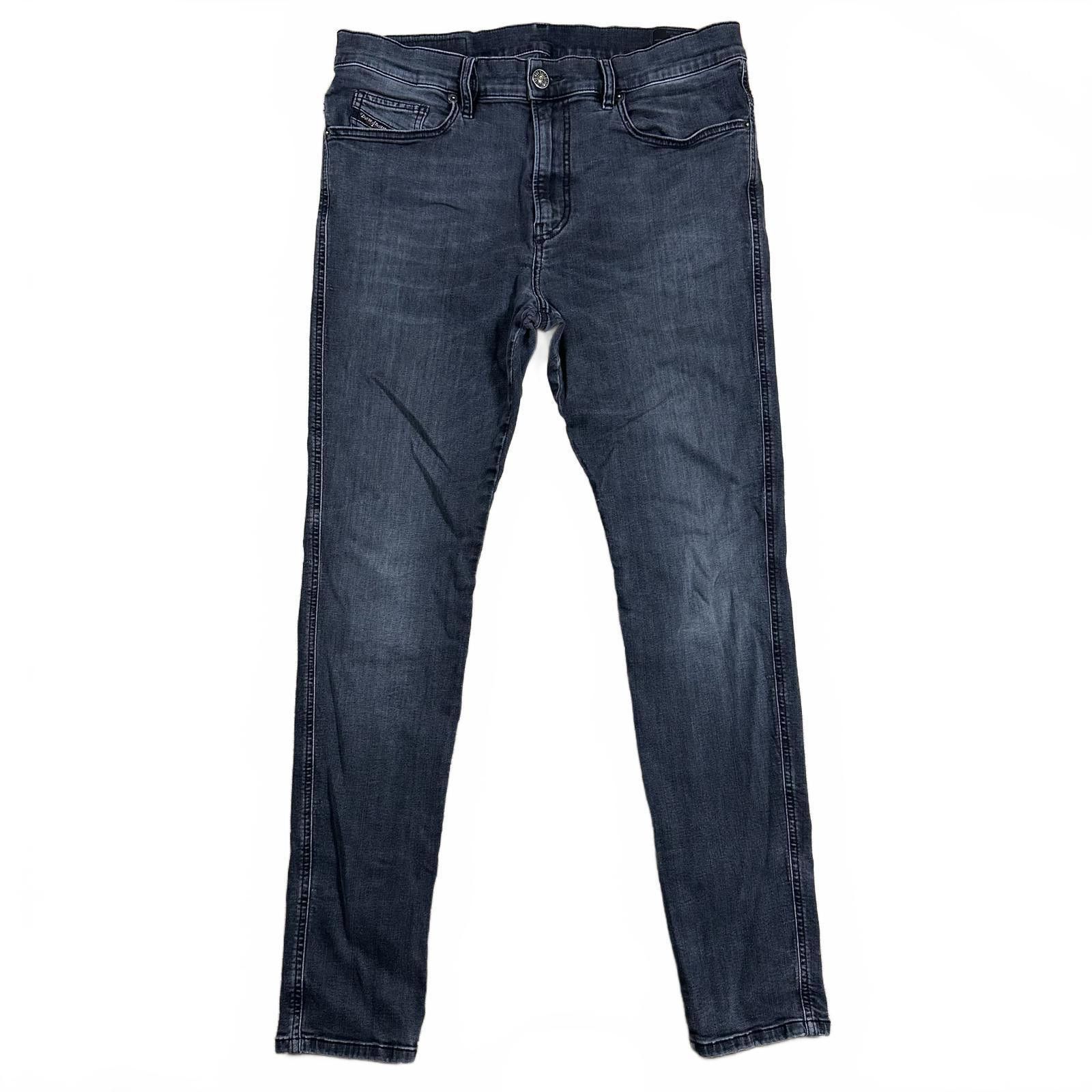 Diesel Diesel Men's D-ISTORT Skinny Jeans Size 30 Black Faded Wash Size US 30 / EU 46 - 1 Thumbnail