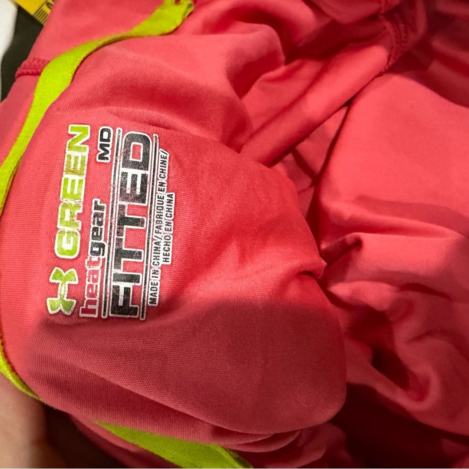 Under Armour Under Armour UA HeatGear Fitted Running Hoodie Pink Sz MD Size M / US 6-8 / IT 42-44 - 6 Thumbnail