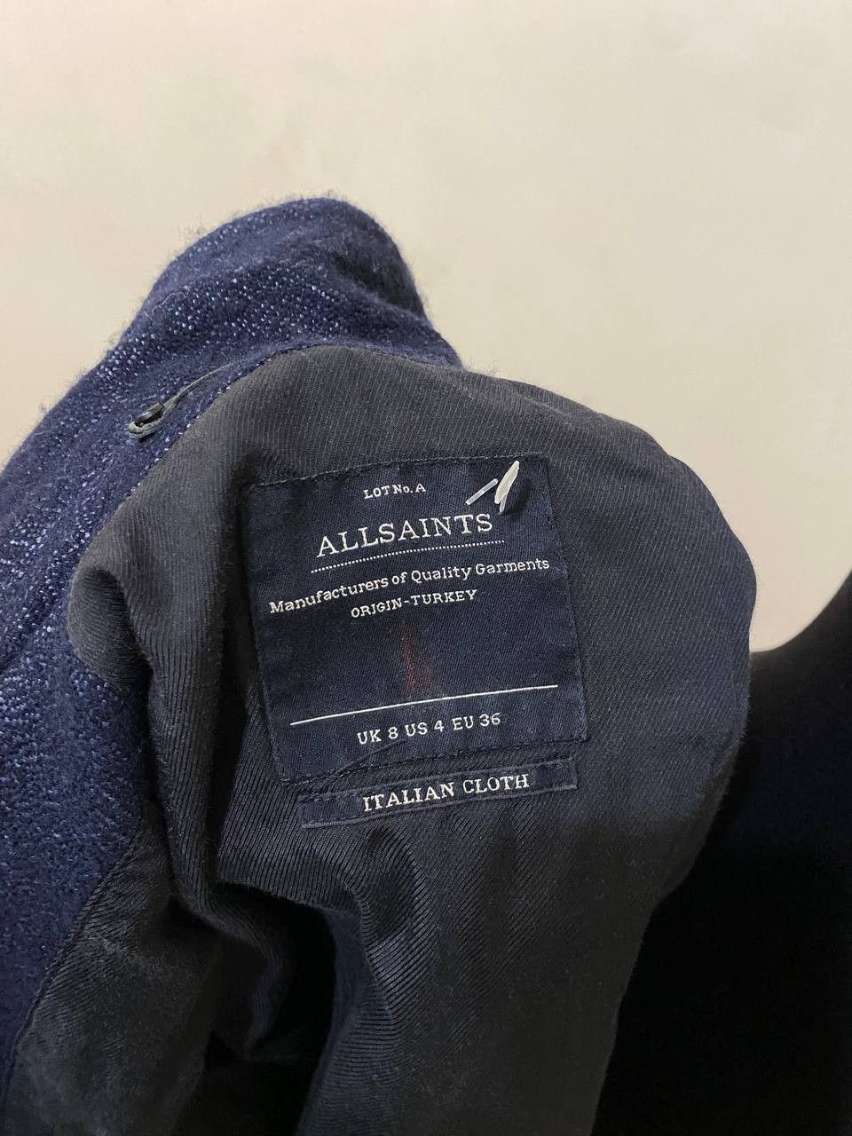 Allsaints AllSaints jacket made with Italian cloth Size S / US 4 / IT 40 - 8 Thumbnail