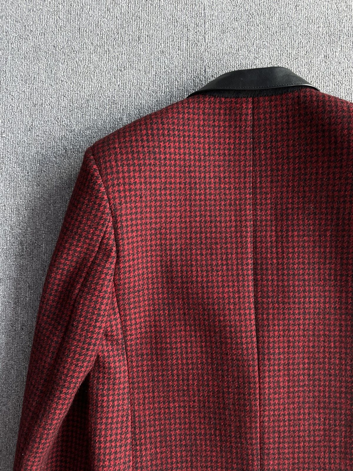 Saint Laurent Paris Hedi-era Saint Laurent Paris Leather-collar Blazer Size US XS / EU 42 / 0 - 4 Thumbnail