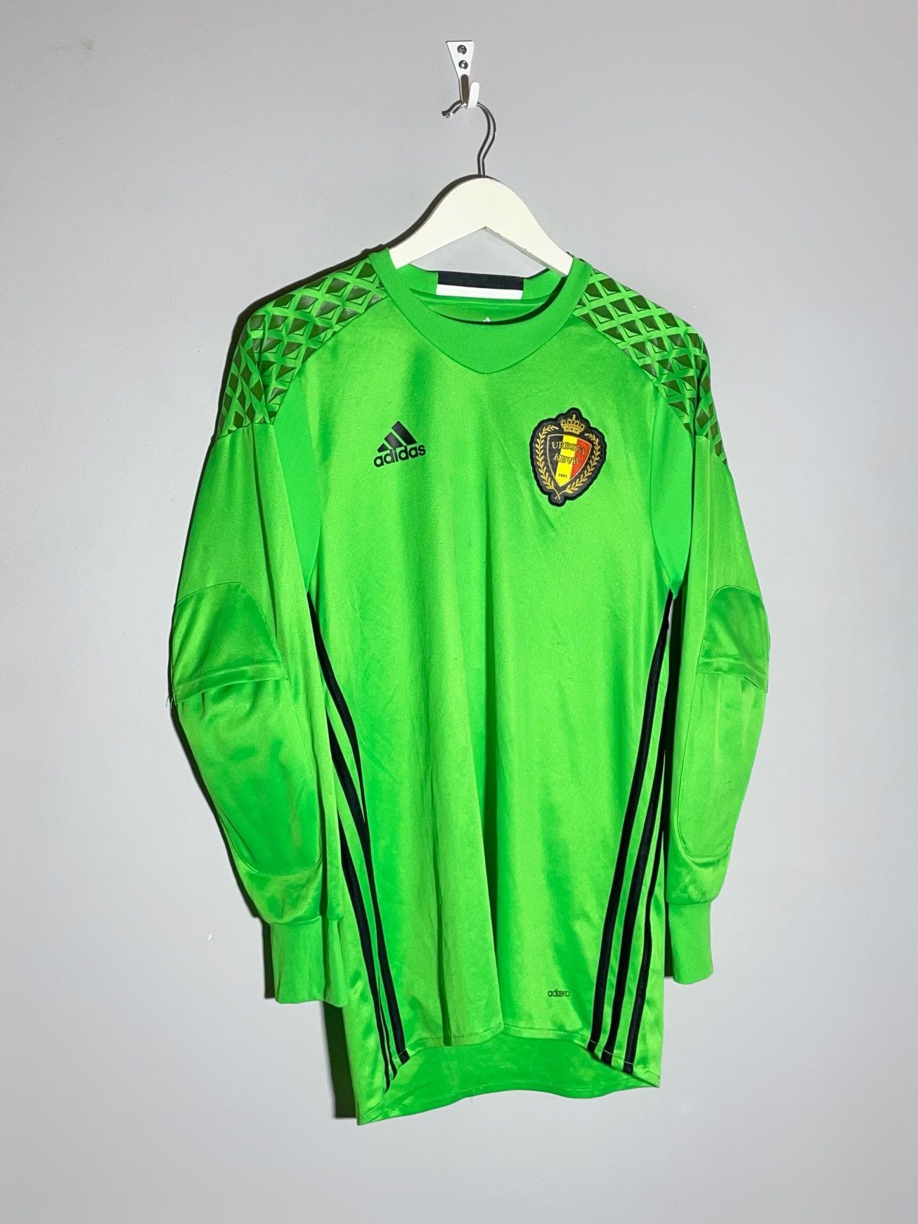 Adidas National Team Belgium Adidas 2016 Football Long Sleeve Size US S / EU 44-46 / 1 - 2 Thumbnail