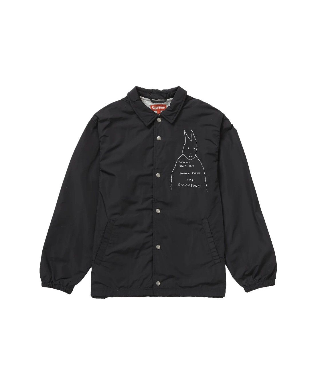 Image of Ss22 Supreme Gummo Coach Jacket in Black, Men's (Size Small)