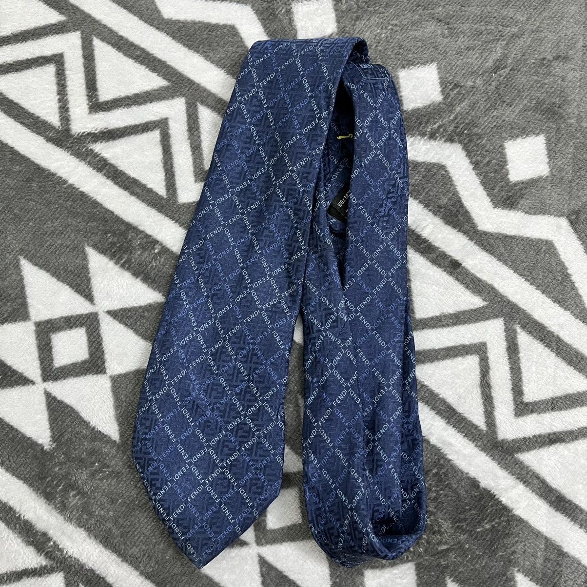 Fendi Fendi monogram ties Size ONE SIZE - 1 Thumbnail