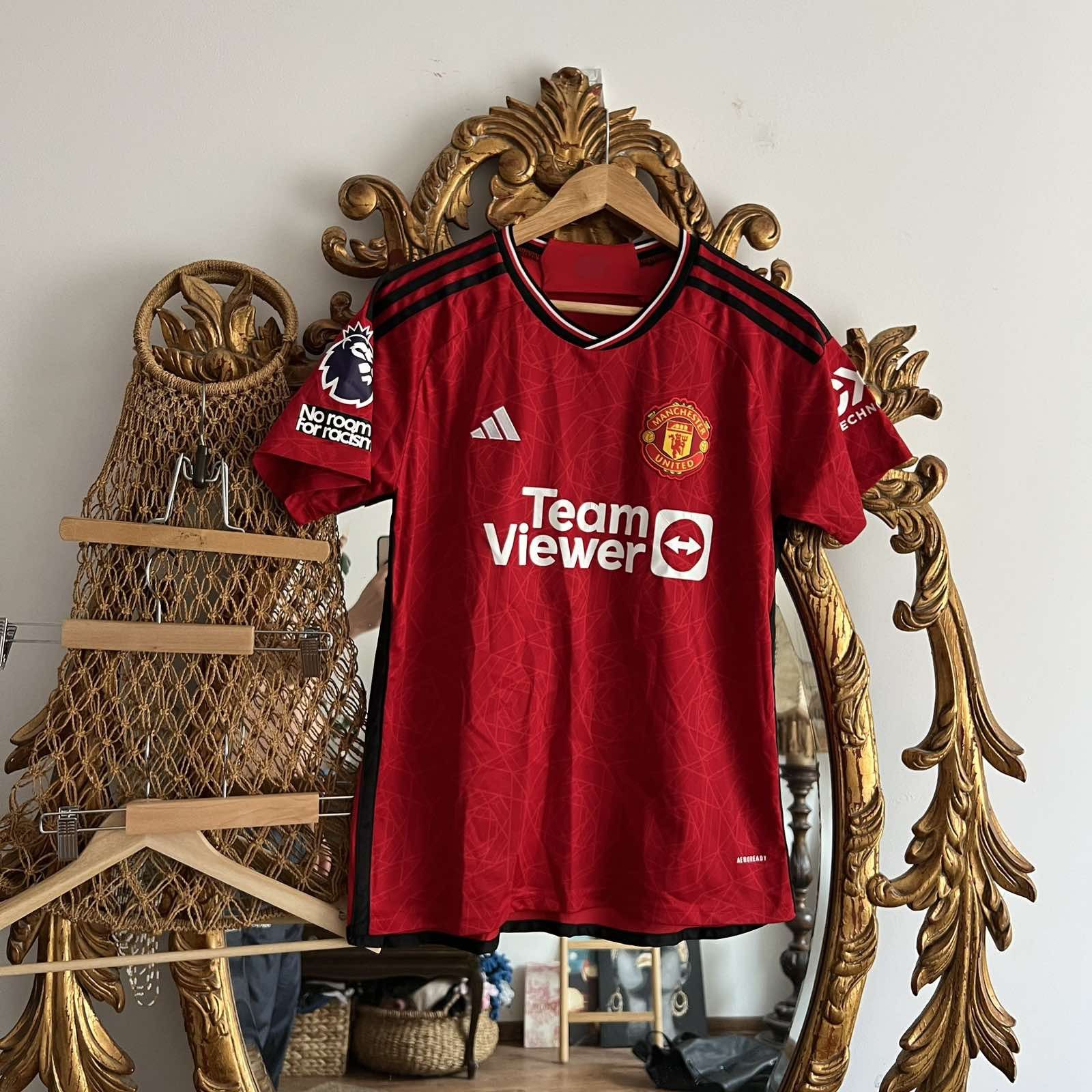 Adidas Adidas Manchester United 22/23 Soccer Jersey Sz M Size US M / EU 48-50 / 2 - 1 Thumbnail