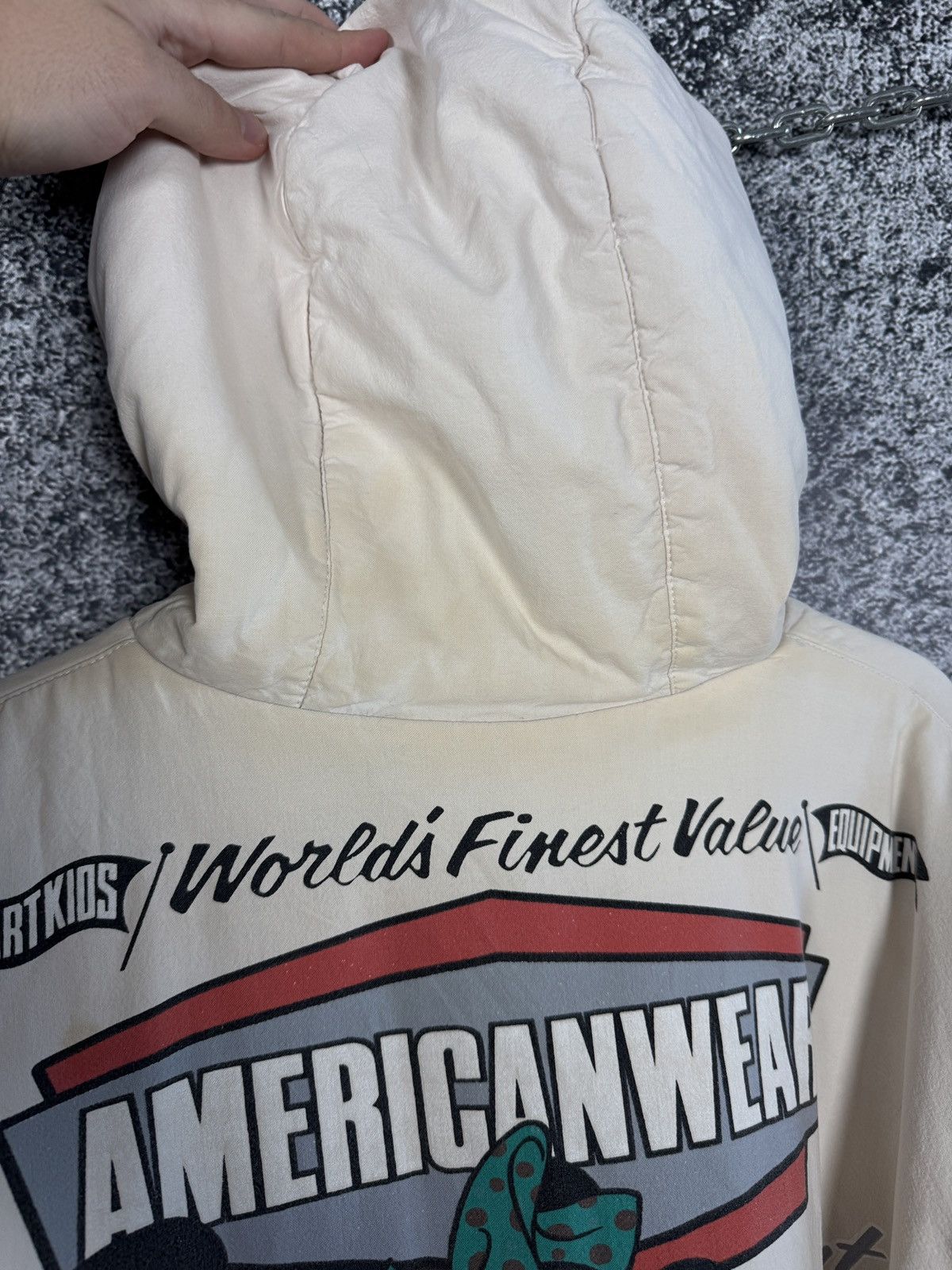 Disney Rare Vintage Mickey Disney Americanwear Reversible Jacket Size US XL / EU 56 / 4 - 22 Thumbnail
