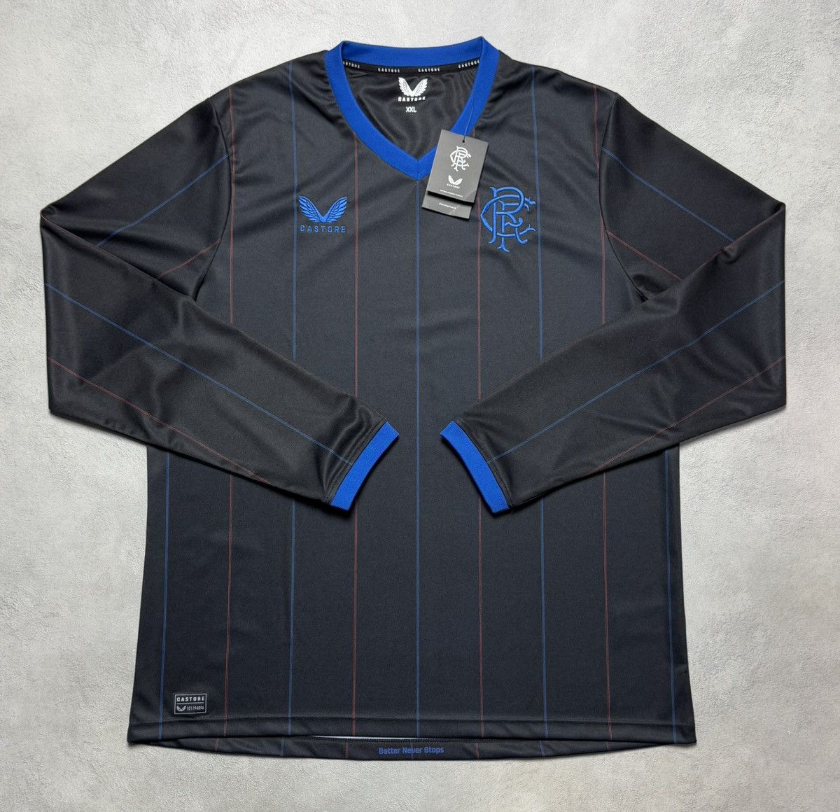 Glasgow Rangers 2022 2023 Football Shirt Jersey Castore