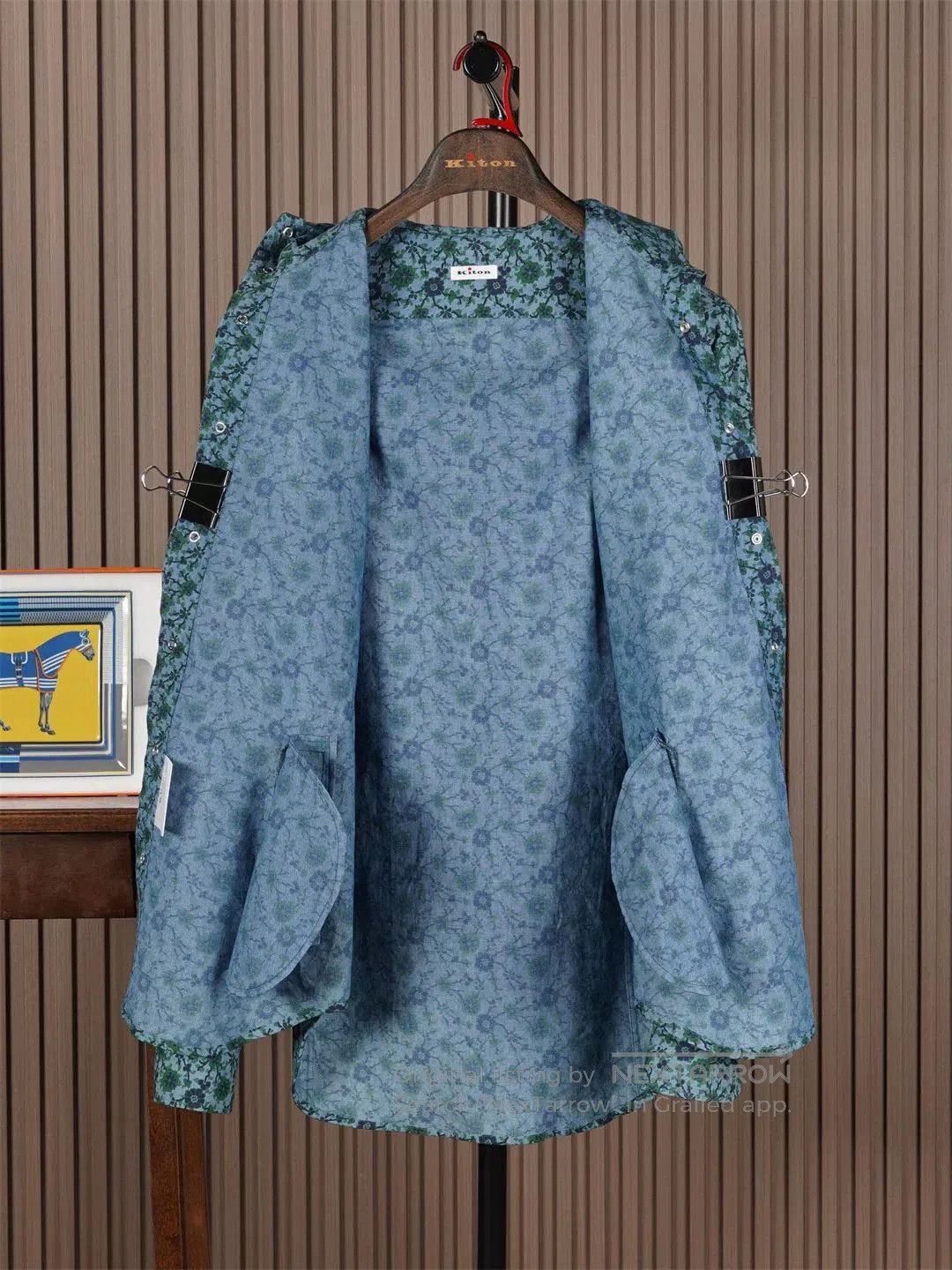 Kiton Kiton Cotton Hoodie with Enamel Buttons. Size US M / EU 48-50 / 2 - 3 Thumbnail