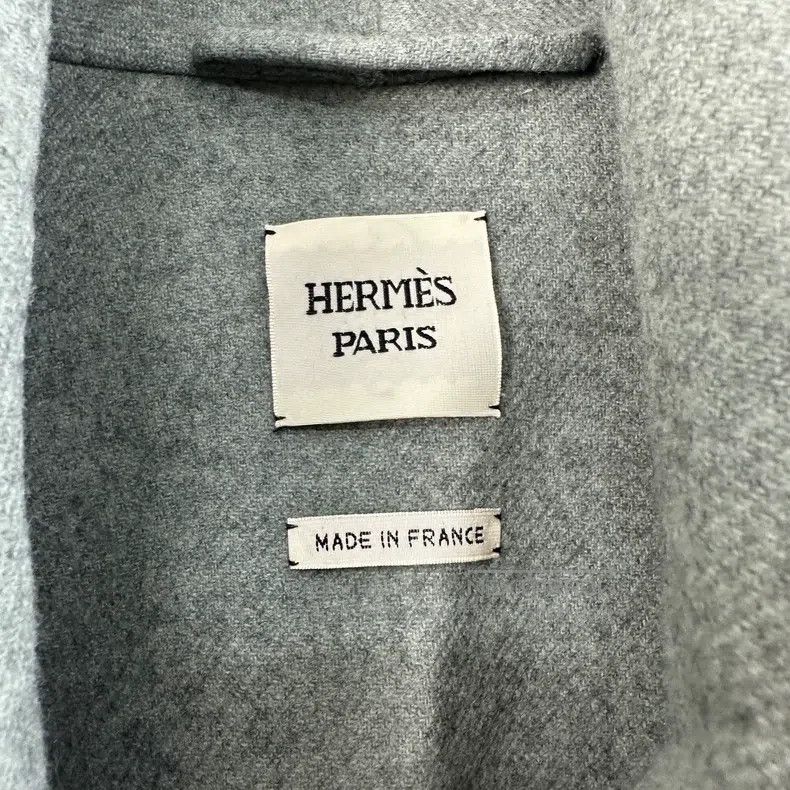 Hermes Hermes Gray Long Cashmere Coat Size XS / US 0-2 / IT 36-38 - 4 Thumbnail