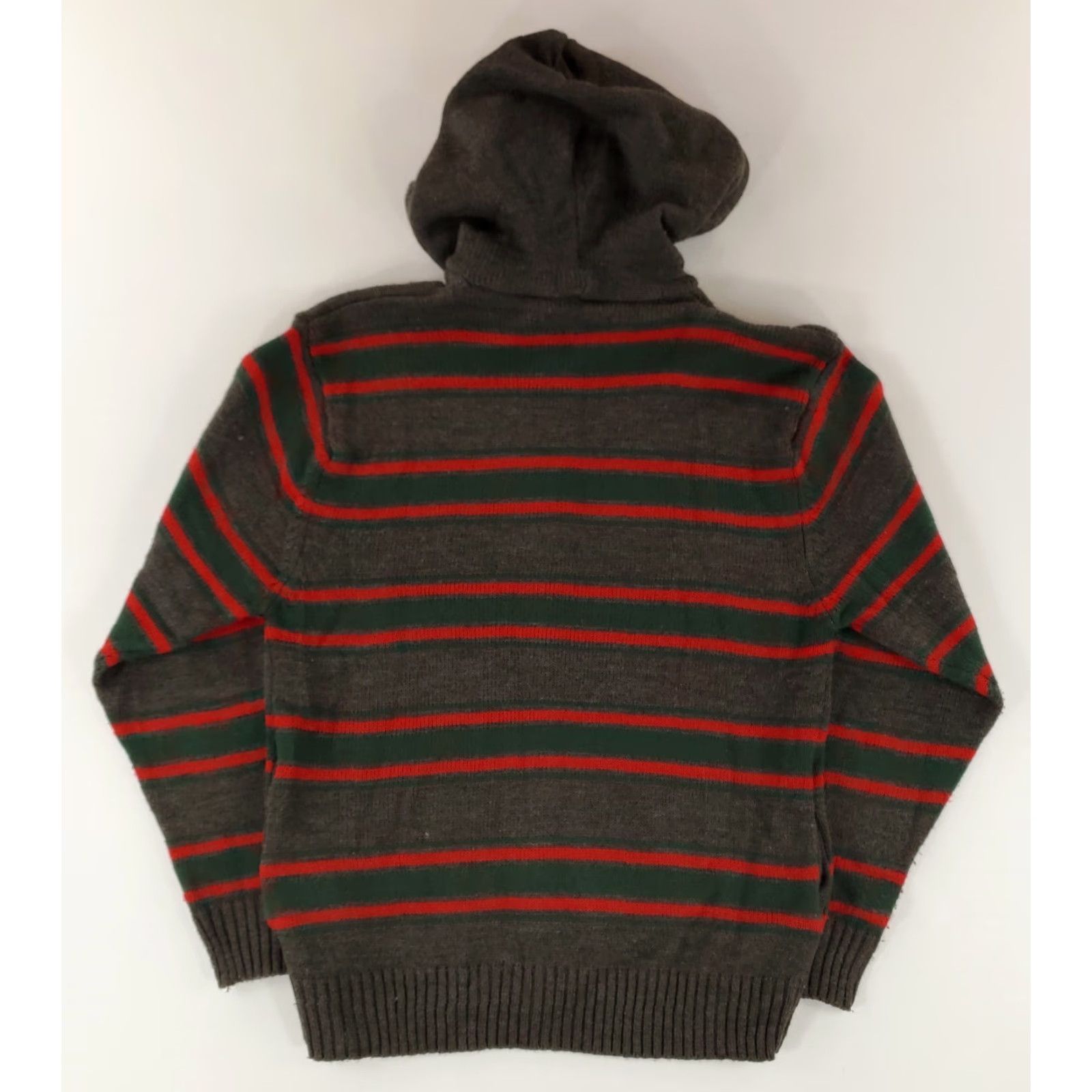 Polo Ralph Lauren Polo Ralph Lauren Sweater Cardigan Full Zip Hooded Acrylic Gray Striped Mens XXL Size US XXL / EU 58 / 5 - 5 Thumbnail