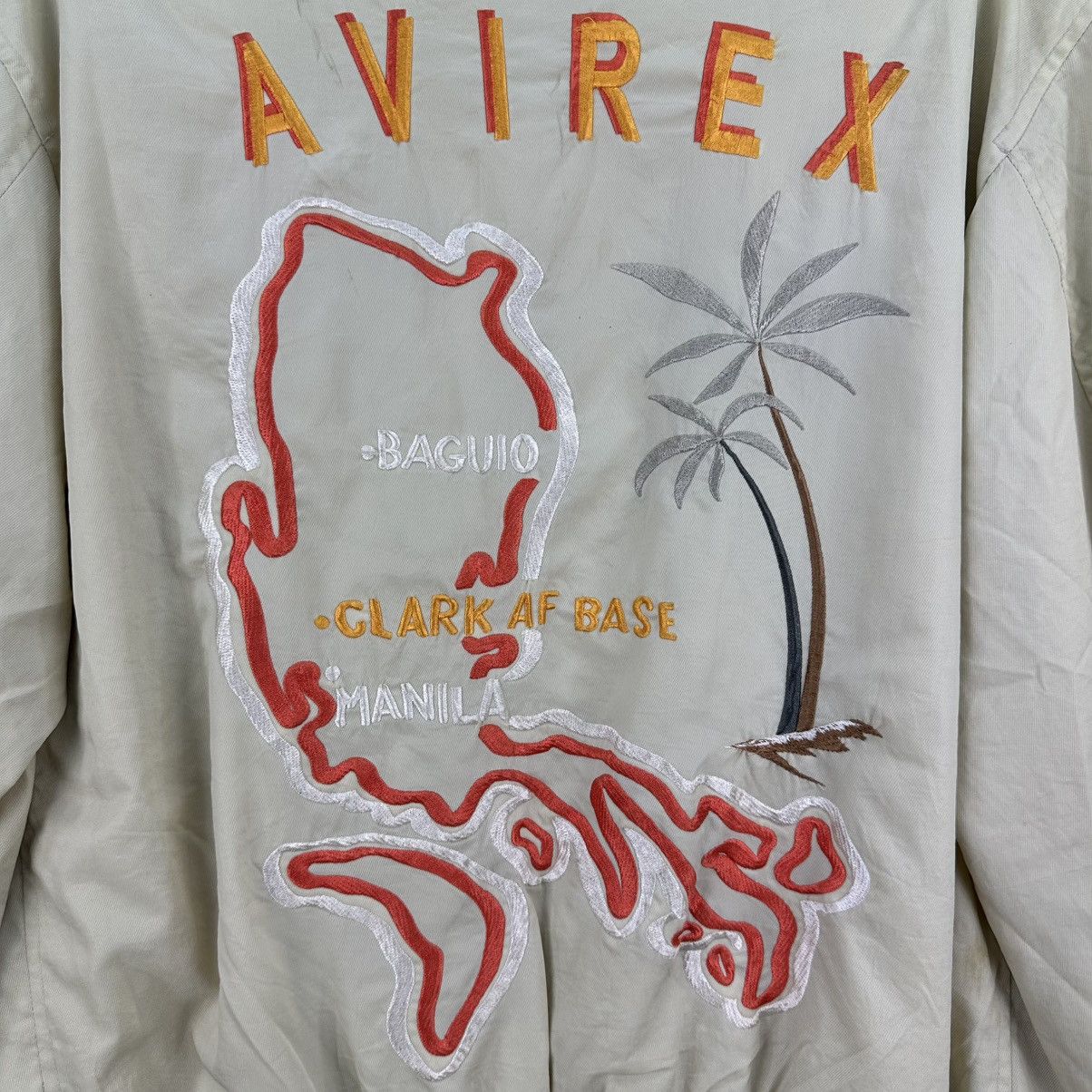Avirex Vintage Avirex Souvenir Bomber Jacket Embroidery Japan Map Size US L / EU 52-54 / 3 - 11 Thumbnail