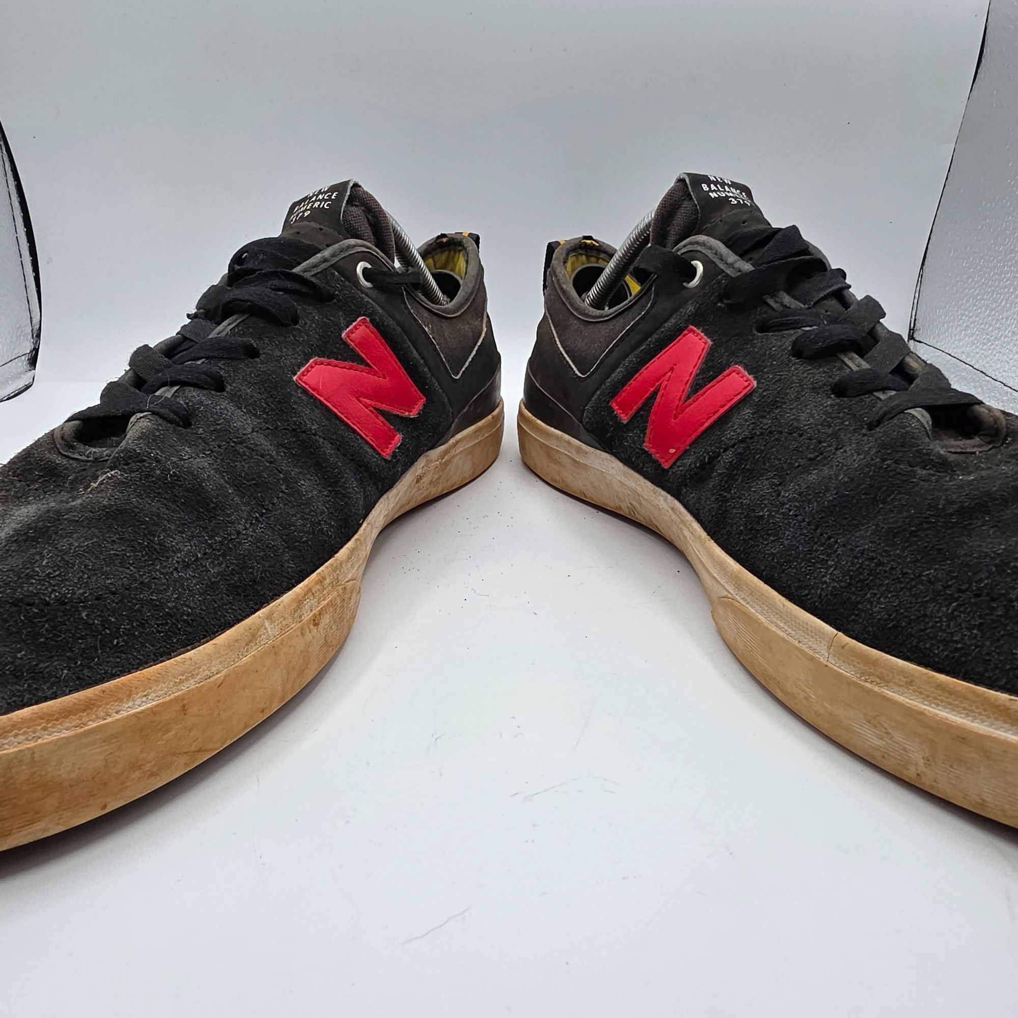 New Balance New Balance Numeric 379 Mens Size 13 Black Red Sneaker Shoes Size US 13 / EU 46 - 3 Thumbnail