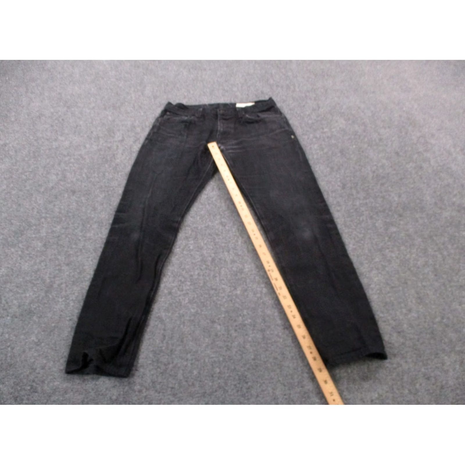 Imogene + Willie Imogene + Willie Jeans Mens 31 Black Charlie Skinny Slim Casual Classic USA Jeans Size US 31 - 3 Thumbnail