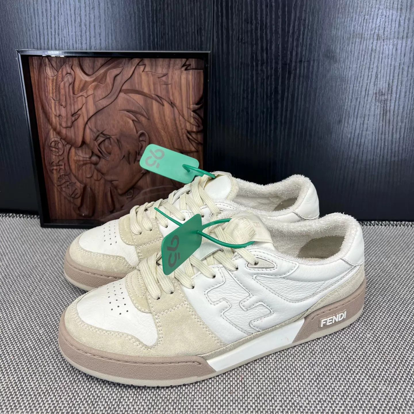 Fendi Fendi Match White & Gray Size 6 (40) Size US 7 / EU 40 - 1 Thumbnail