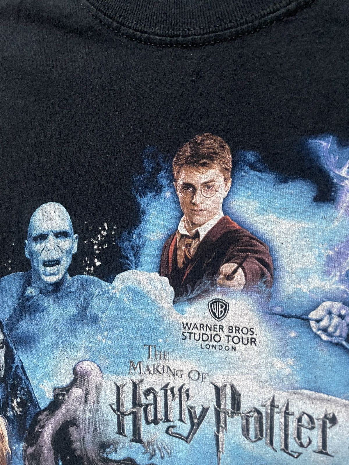 Vintage × Warner Bros Vintage Harry Potter Making Of Tee Promo Movie 00s T Shirt Size US M / EU 48-50 / 2 - 4 Thumbnail