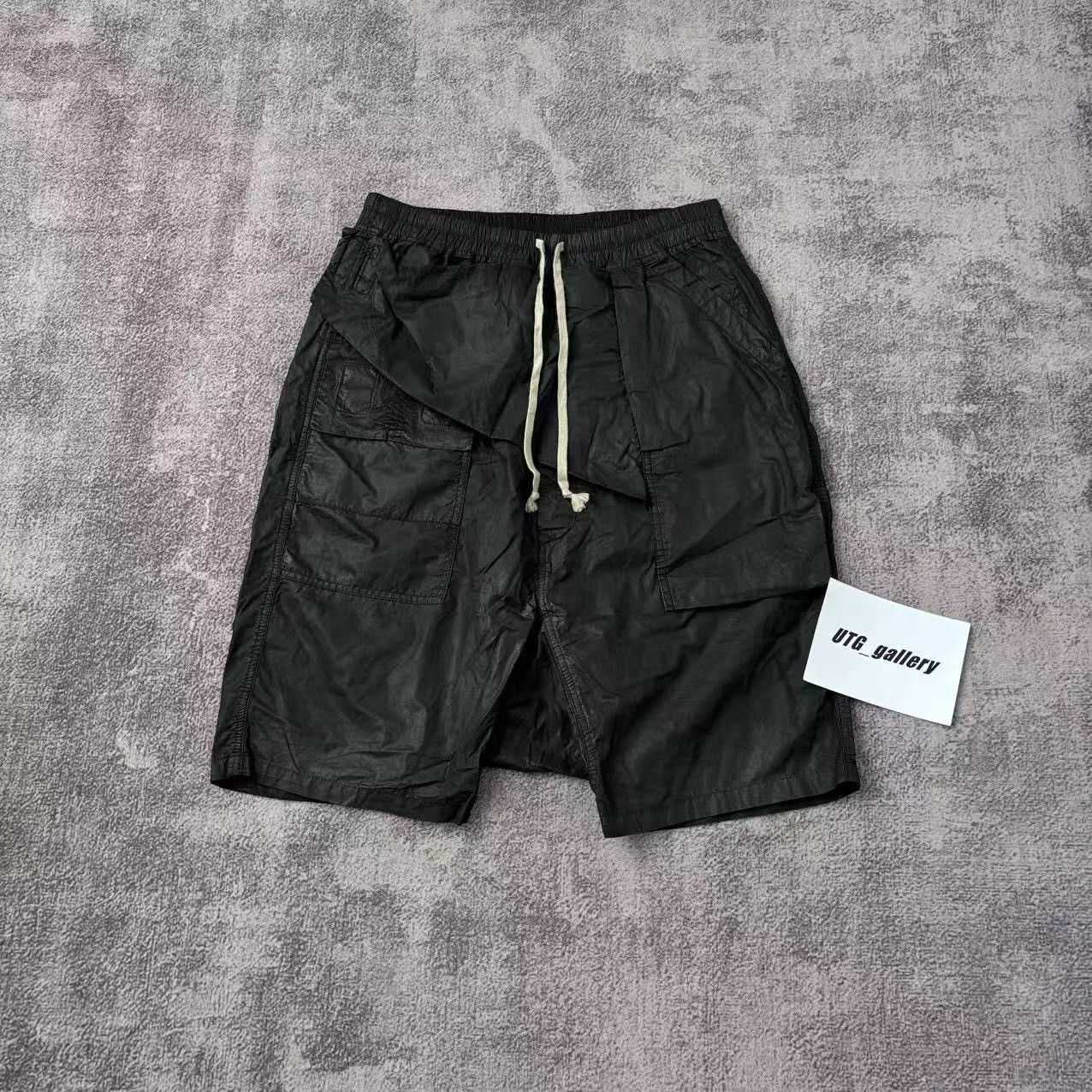 Rick Owens × Rick Owens Drkshdw Rick Owens waxed Astaire Pods