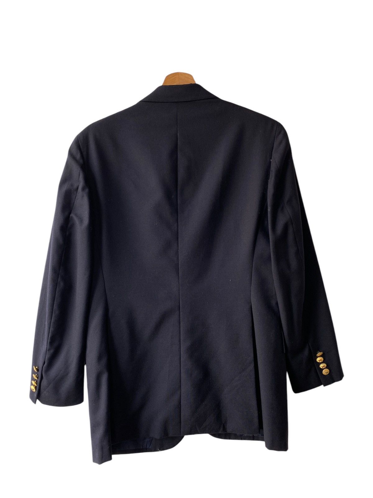 Polo Ralph Lauren × Ralph Lauren × Vintage Vintage 90s Polo Ralph Lauren Gold Button Blazer Size US M / EU 48-50 / 2 - 2 Thumbnail