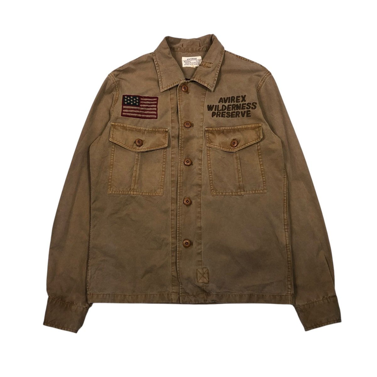 Avirex 🔥VINTAGE BIKER JACKET AVIREX MODEL A-75 BIG LOGO DESIGN Size US M / EU 48-50 / 2 - 2 Thumbnail