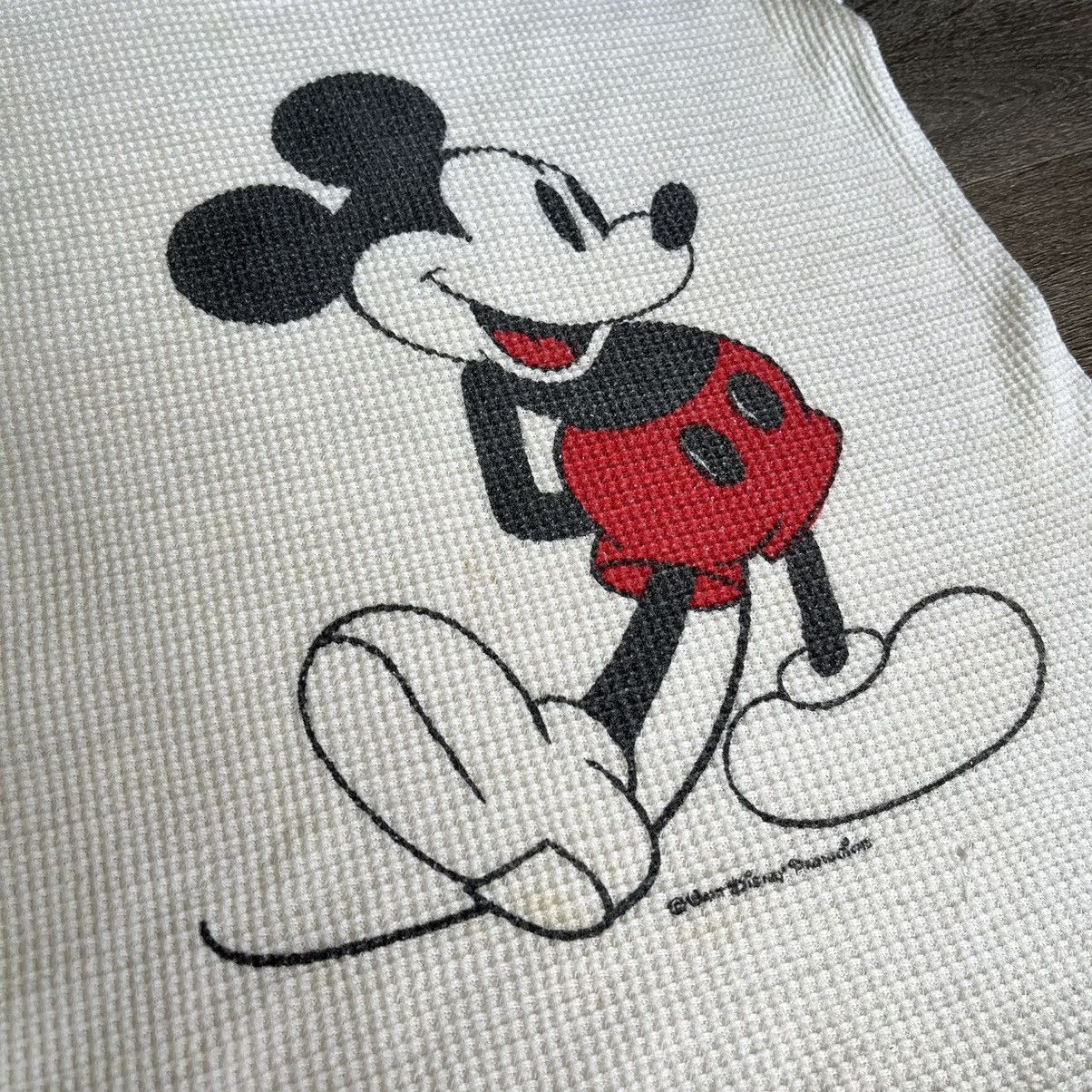 Disney Vintage 1970s Disney Mickey Mouse Thermal Waffle Tank Top Size US M / EU 48-50 / 2 - 3 Thumbnail