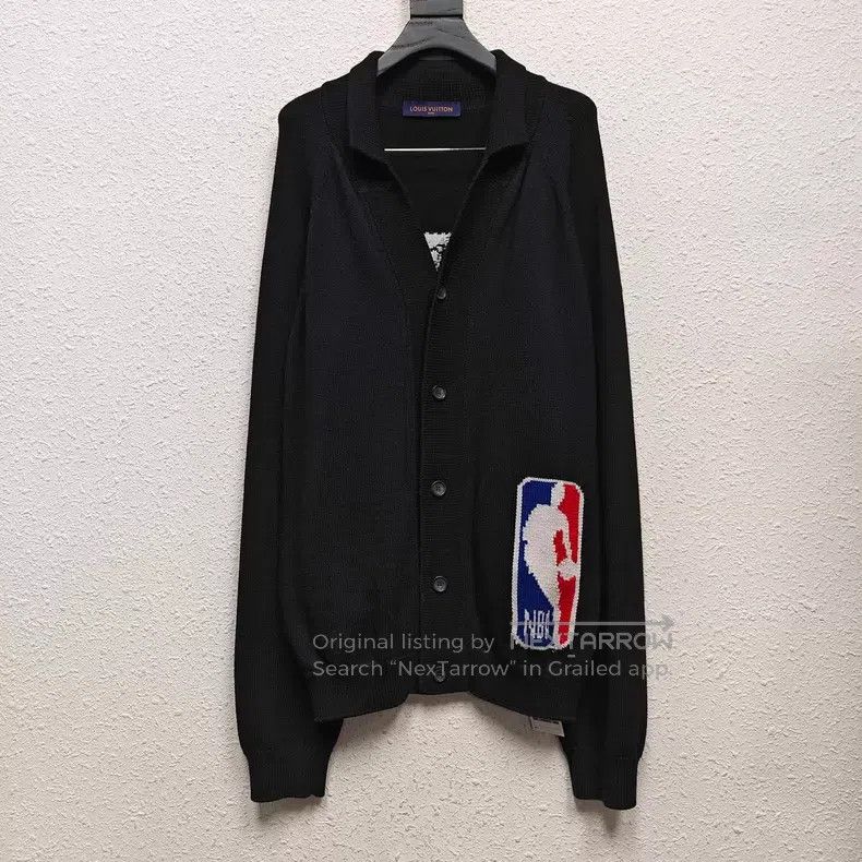 Louis Vuitton Louis Vuitton size 4l NBA Wool Knit Cardigan shirt Size US M / EU 48-50 / 2 - 1 Thumbnail