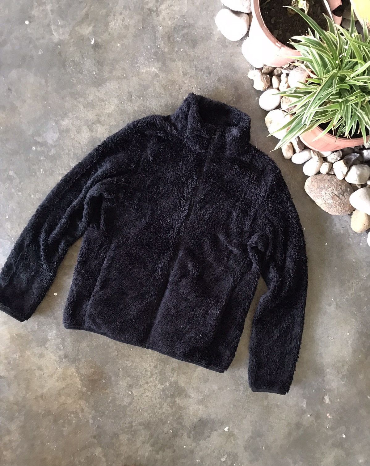 Japanese Brand × Uniqlo UNIQLO Design Deep pile Sherpa jacket Full Zipper 🔥 Size M / US 6-8 / IT 42-44 - 1 Thumbnail