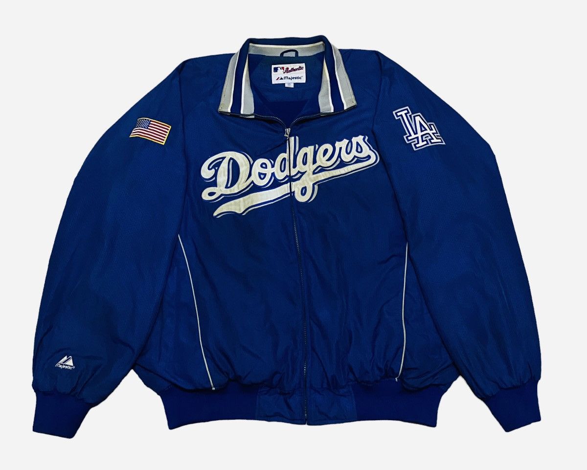 La Dodgers Majestic Jacket | Grailed