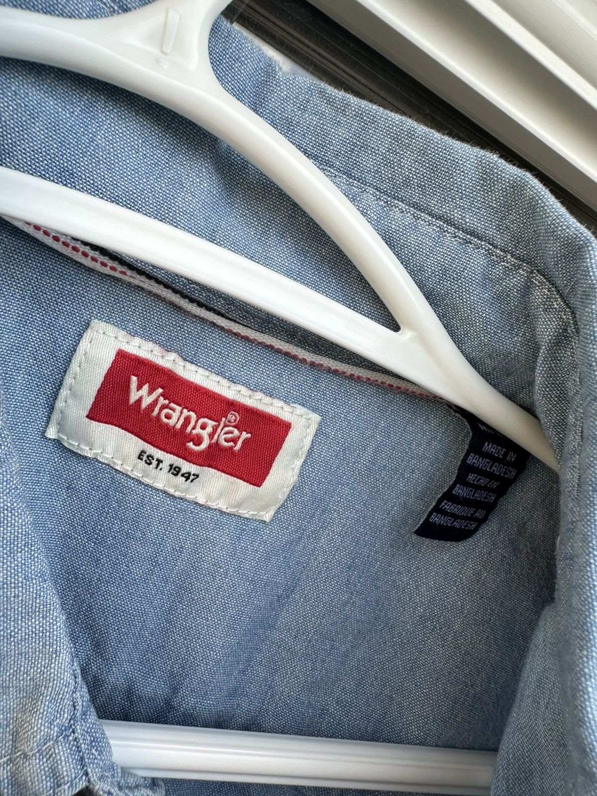 Wrangler New Wrangler Denim Premium pocket shirt Size US M / EU 48-50 / 2 - 4 Thumbnail